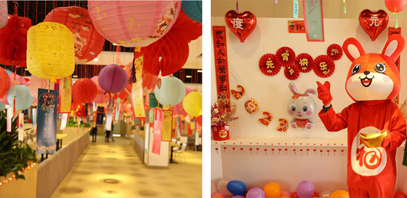 元宵皓月圆，共祈安康福——飞凯51漫画
“上元千灯会”